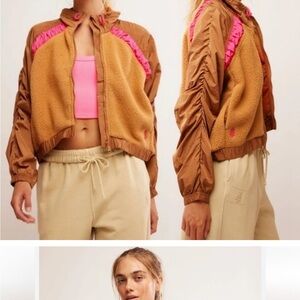 FREE PEOPLE Amelia Fleece Jacket
